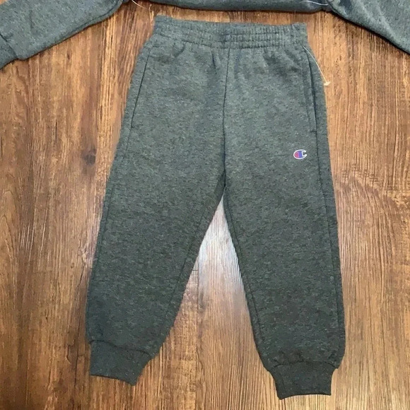 Champion Sweatshirt & Pant Set Toddler Gray Size 3T New - Picture 9 of 11